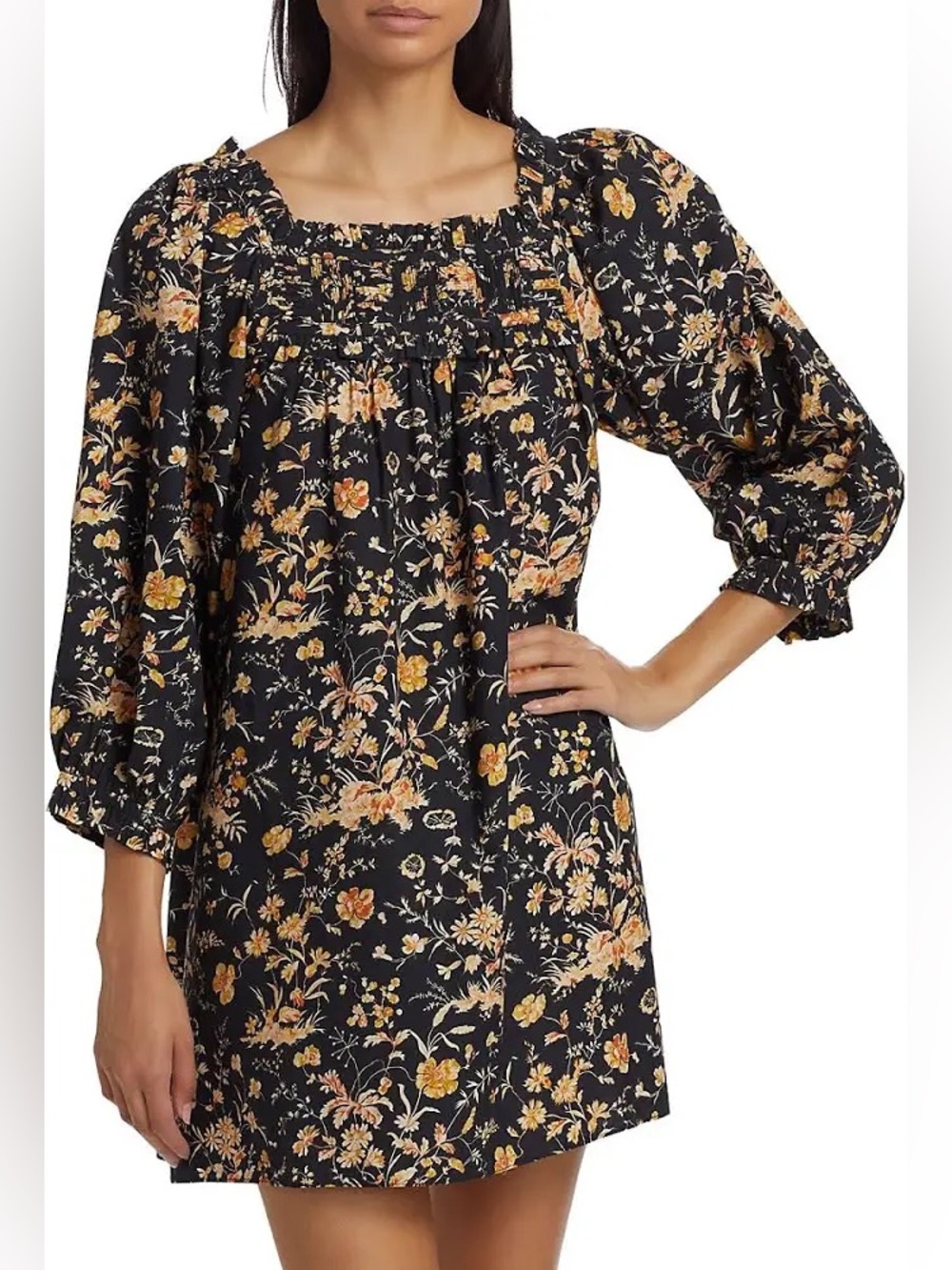 NWT Doen Acton Floral Baby Doll Dress